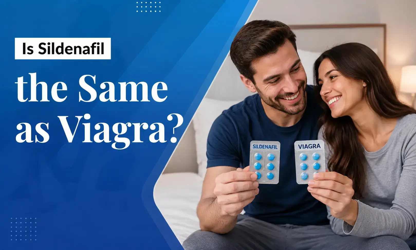 Is sildenafil the same as Viagra
