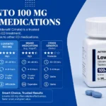 Lovento 100 mg vs ED medications