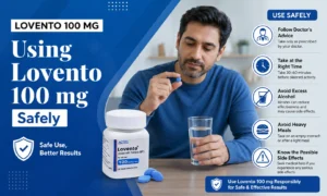 Using Lovento 100 mg safely