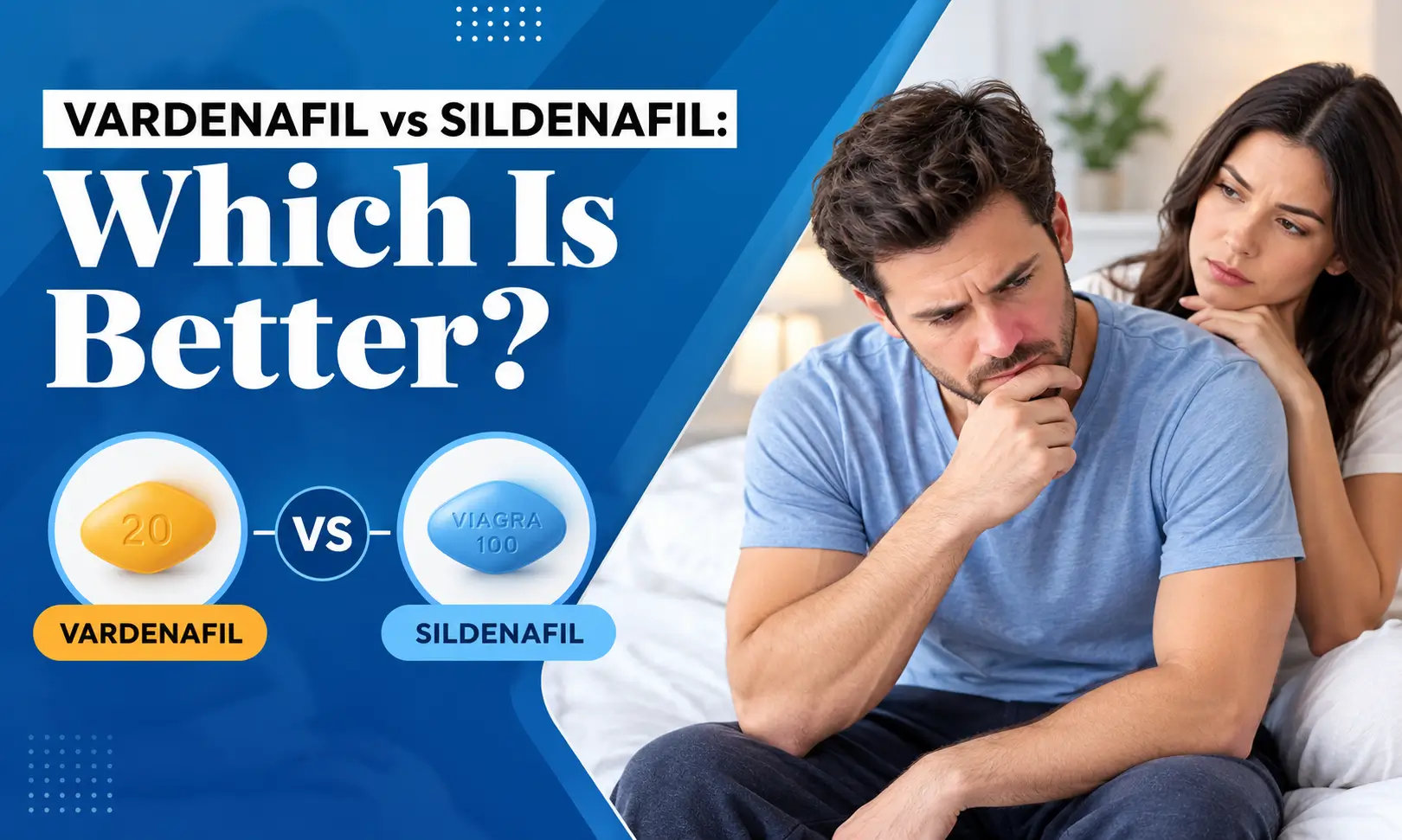 Vardenafil vs Sildenafil